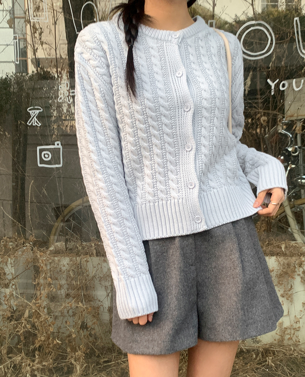 리프 케이블 가디건