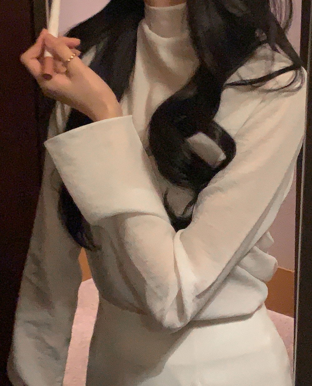 하이 투웨이 블라우스