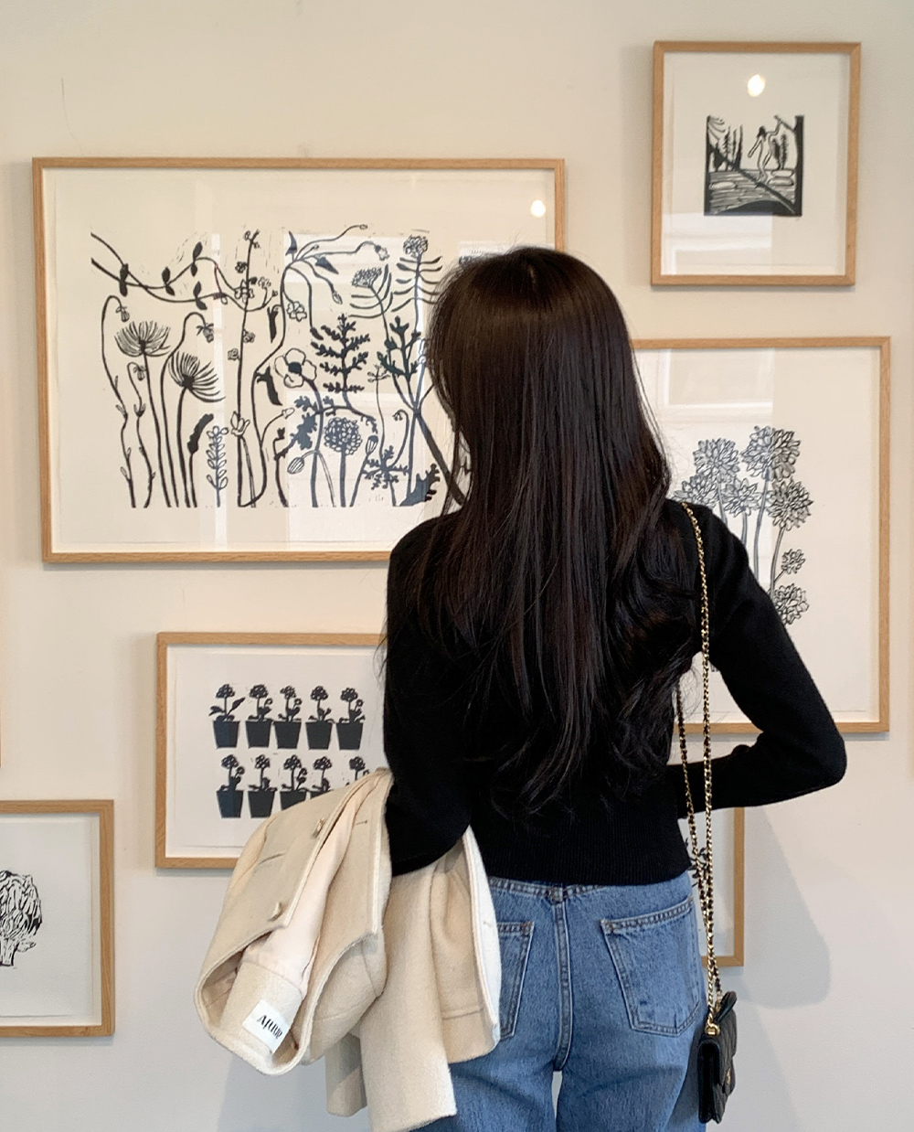 알레 라운드 니트